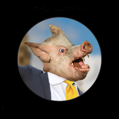 'Politika' Badge (Lib Dem)