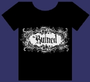 'Hear Lies The Ruined' Album T-Shirt (front view)